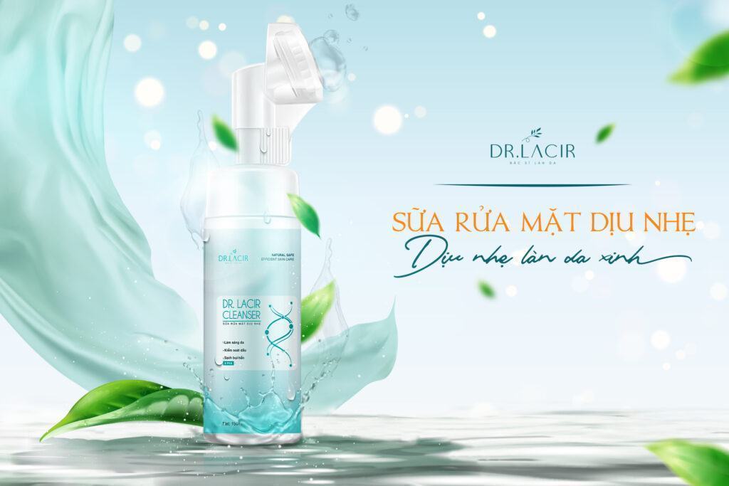 Sữa rửa mặt dành cho da nhạy cảm