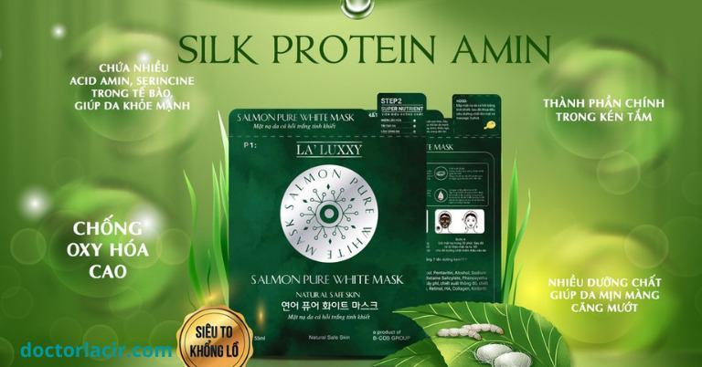 Mặt nạ Salmon Pure White Mask La’luxxy