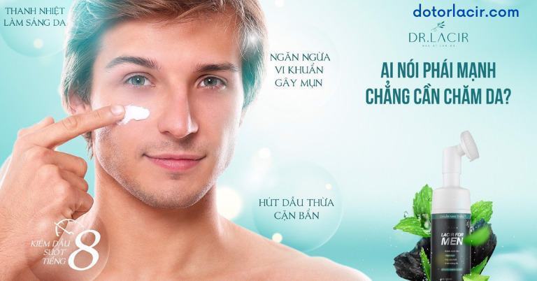 Sữa rửa mặt cho nam Dr.Lacir
