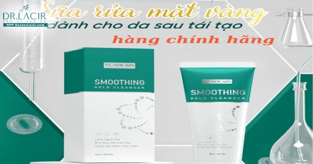 Sữa rửa mặt dịu nhẹ cho làn da sau tái tạo