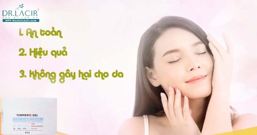Gel giảm thâm Dr.Lacir đánh bay mọi loại thâm mụn trên làn da