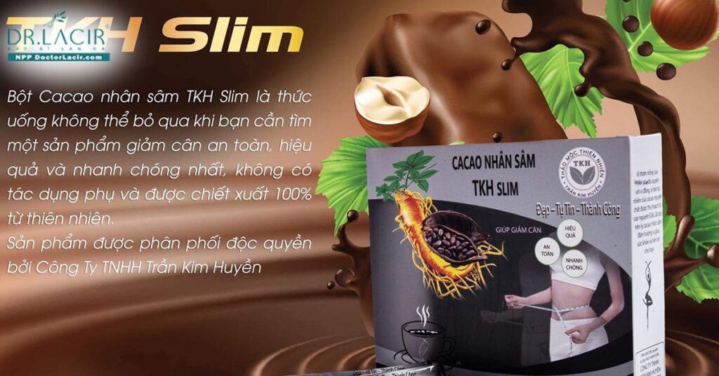 Bột Cacao nhân sâm TKH - Lựa chọn giảm cân an toàn cho chị em