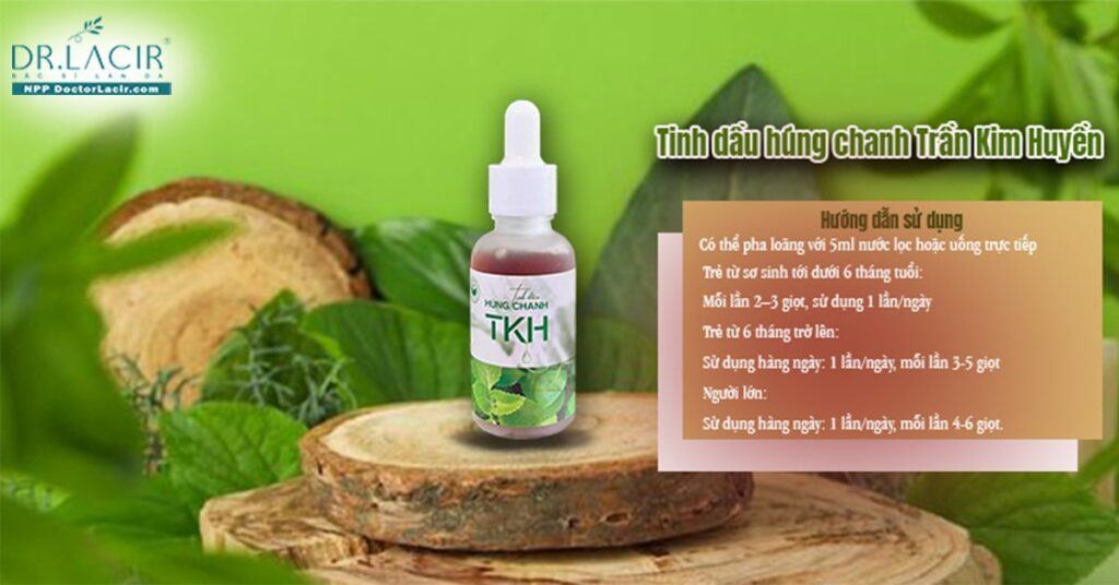 Hướng dẫn sử dụng tinh dầu húng chanh cho trẻ