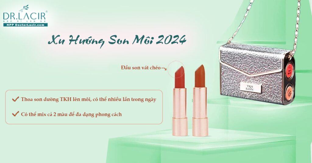 Mẫu son túi xách ưa chuộng năm 2024